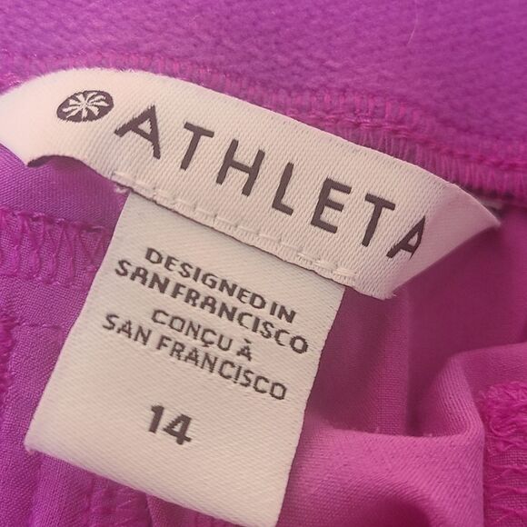 Athleta Brooklyn Heights Vienna Slim Pants Size 14 - Picture 8 of 9